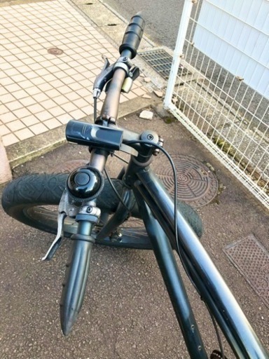 オフロード　マウンテンバイク　自転車　マッドブラック