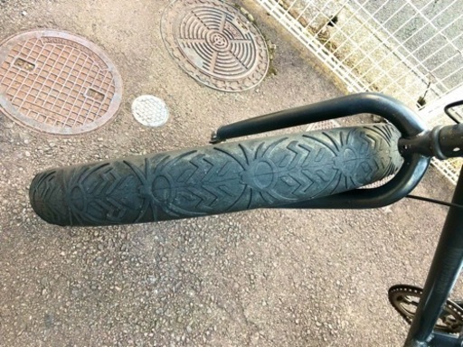オフロード　マウンテンバイク　自転車　マッドブラック