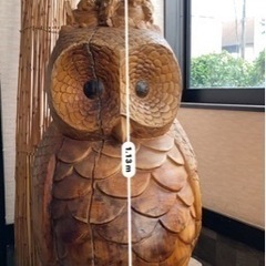 フクロウ置物(特大)の画像