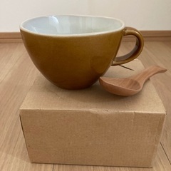 （未使用）スープカップ＆スプーン