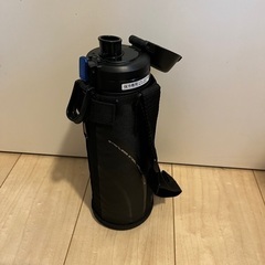 【美品】象印　ステンレス　水筒　カバー付きの画像