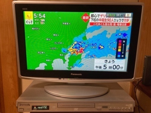 お取引き中　パナソニック　19型テレビ　DVDプレイヤー　セット