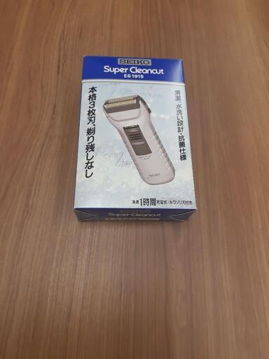 ★新品未使用★セイコー電動3枚刃シェーバー★髭剃り★