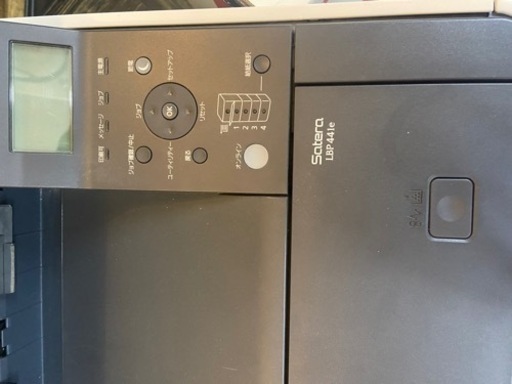 Canonモノクロレーザープリンター 未開封正規品カートリッジ付き