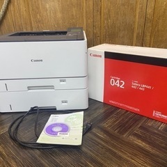 Canonモノクロレーザープリンター 未開封正規品カートリッジ付き