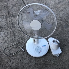 扇風機 白ホワイト リモコン有り