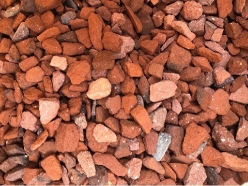 砂利　レンガ　クレイチップ　150kg(10袋)