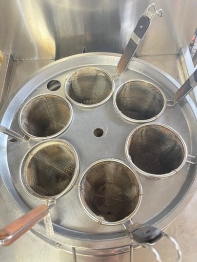 2019年製　タニコー 業務用 ゆで麺機　ゆで窯 ラーメン釜プロパンガス(LP)飲食店/店舗/厨房/業務用　
