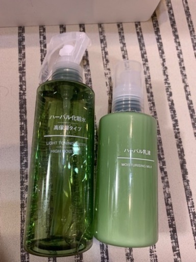 無印良品　ハーバル化粧水・乳液