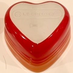 LE CREUSET ル・クルーゼ プチラムカンダムール ミニココット レトロ  食器 ハートの画像