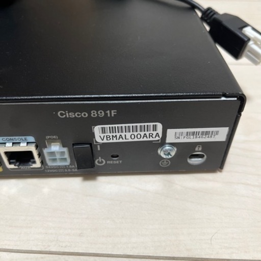 Cisco ルーター　891FJ