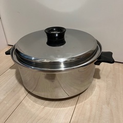 【美品】INKOR 両手鍋　USA製　ガス・IH対応