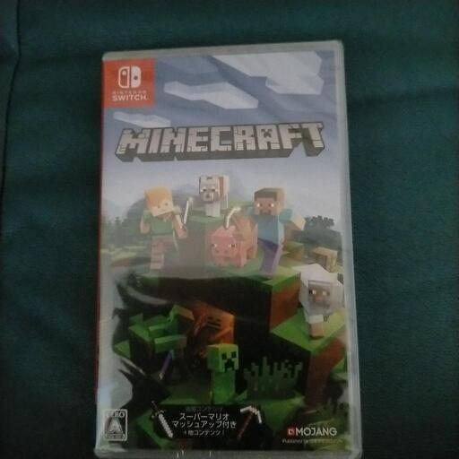 新品未開封品、マインクラフトswitch