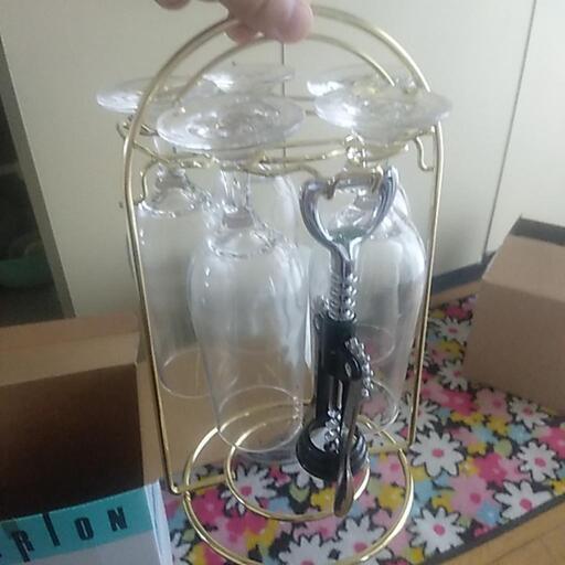 ワイングラスセット未使用品美品