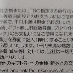 JTB旅行券10000円の画像