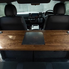 ハイエースDIY木製セカンドテーブル