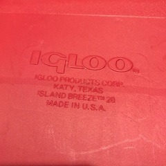 イグルー　igloo クーラーボックス　made in usaの画像