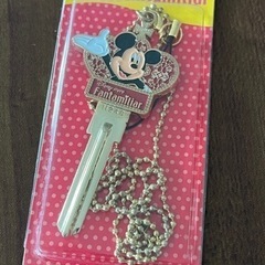 ［新品・未開封］ミッキーストラップ 合鍵 キーチェーン