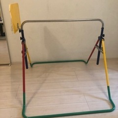 鉄棒、吊り輪、バスケゴール‼️折りたためます。