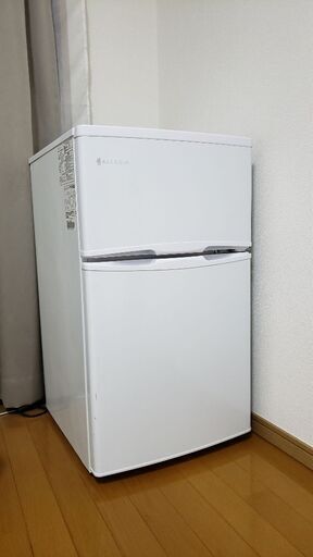 2ドア冷蔵庫