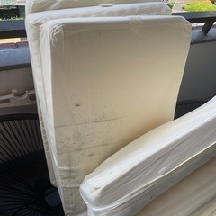 シングルマットレス2枚