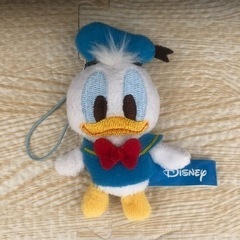 ドナルド　携帯クリーナー　キーホルダー