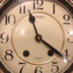 アンティーク壁掛け時計（終了）の画像