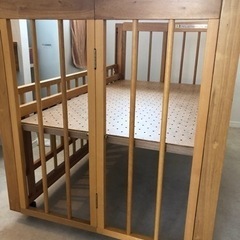 ベビーベット　標準サイズ　木製　直接引き渡しの画像