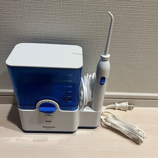 【中古美品】パナソニック 口腔洗浄器 ジェットウォッシャー ドルツ 白 EW-DJ61-W