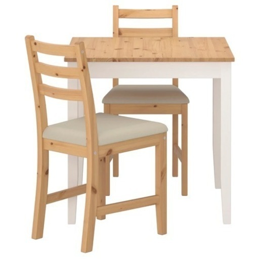 IKEA ダイニングテーブル 椅子2脚セット