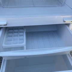 シャープ　2ドア冷蔵庫の画像