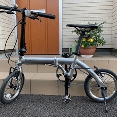 ルノーLIGHT6 6.8kg 14インチ 折りたたみ自転車