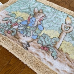 ピーターラビット　キッチンマットの画像