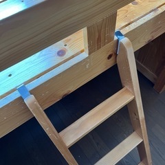 デスク付きロフトベッドの画像