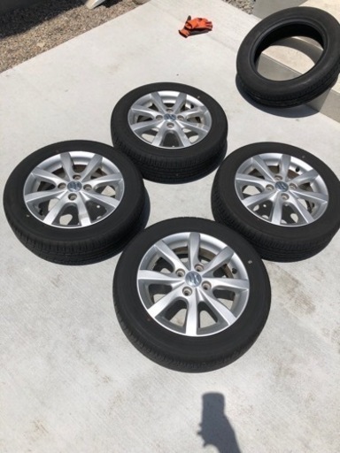 サマータイヤ　４本セット　ホイール付き　2020年7月製