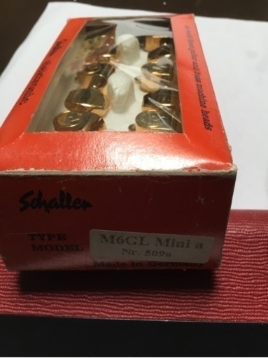 エレキギター用ペグ(右用片連)Schaller M6GL