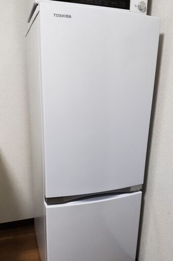 東芝 冷蔵庫 153L 2ドア 2020年モデル