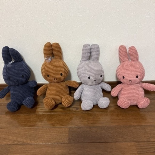 ミッフィー　コーデュロイ　ぬいぐるみ　新品　未使用