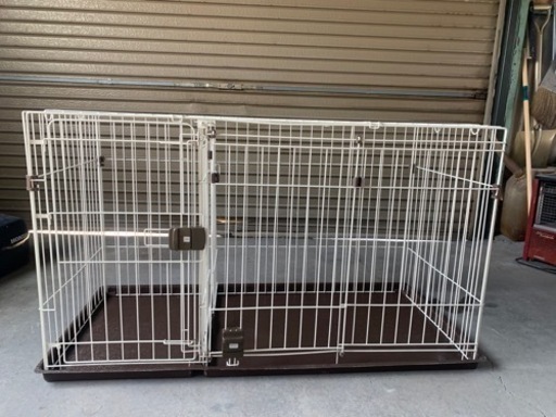 ペット ケージ  2部屋  中古