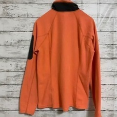 引き取り希望　現金ok THE NORTH FACE  ザノースフェイス　フリース　フルジップ　オレンジの画像