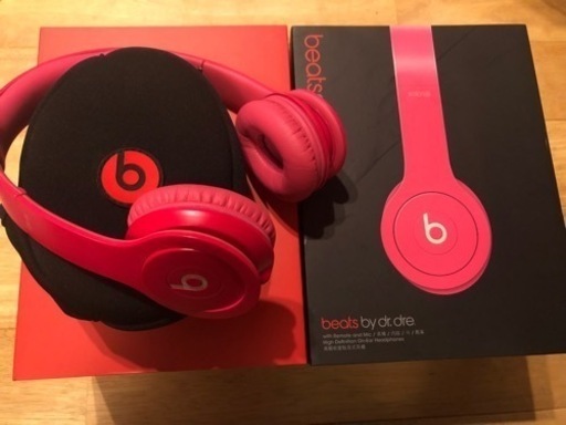 ※お取引終了 Beats by Dr.Dre solo HD ヘッドホン【ピンク】