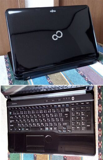 ?格安/✅送料無料♪/LIFEBOOK/デュアルコアCPU/メモリ4GB/HDD250GB/DVDドライブ/USB3.0/SDカードス