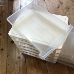 小ラックプラスチック製（終了）の画像