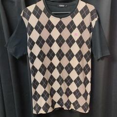 発送可能）BURBERRY Tシャツ 半袖カットソー アーガイル柄