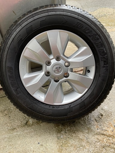 ハイラックスgun125純正アルミセット