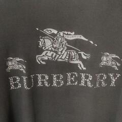 発送可能）BURBERRY 長袖カットソー黒の画像