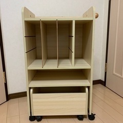 ランドセルラック☆スリム☆教科書学用品☆本棚収納
