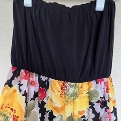 花柄　ワンピースの画像