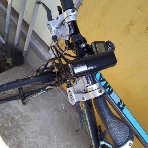 ビアンキ Roma ジャンク 黒&チェレスカラー