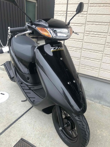 売切■ホンダ ライブＤio AF34 新品バッテリー新品スタンド新品シート張替 ライブディオ　ブラック